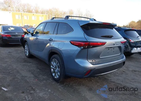 2022 Toyota Highlander Limited from USA, damaged, VIN 5TDDZRBH4NS203847